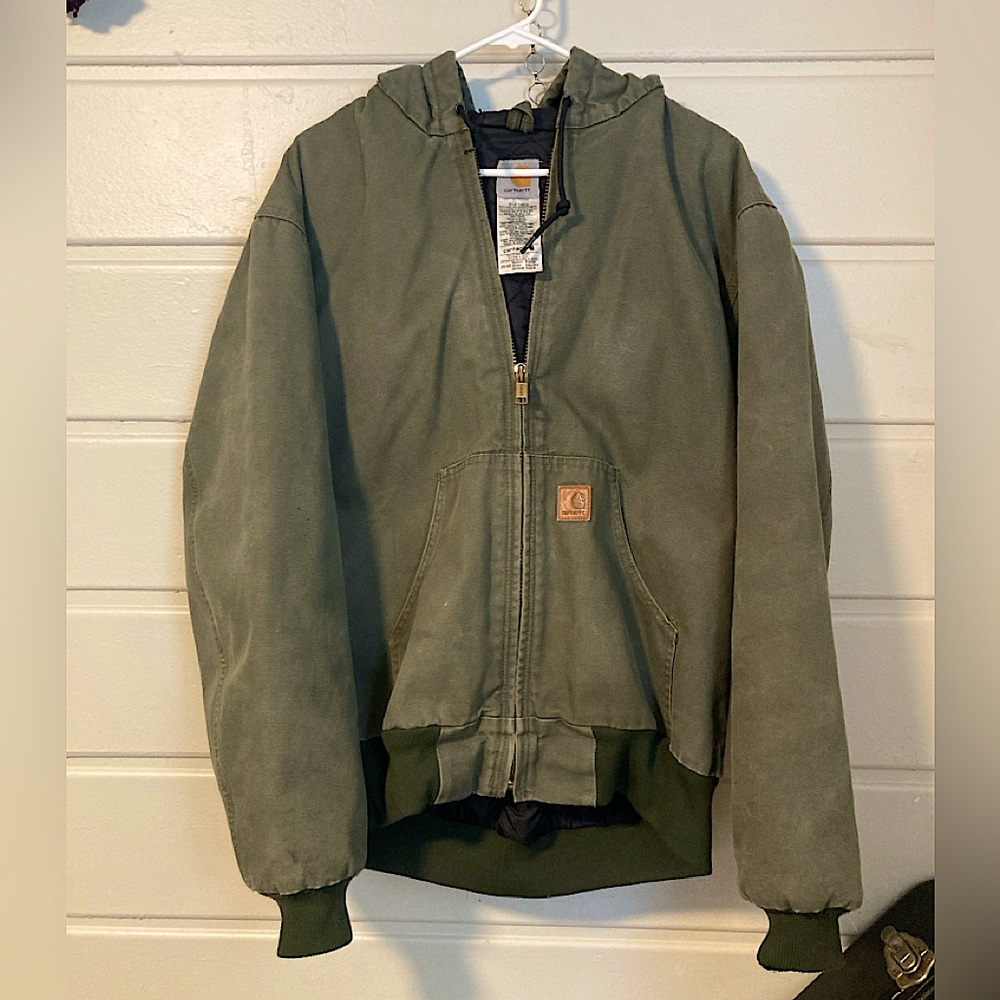 Carhartt RN 14806 Hooded Cotton Duck Jacket